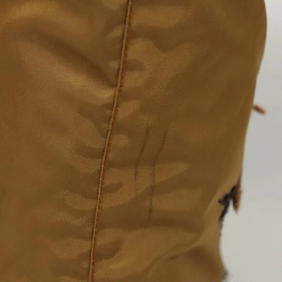 PRADA Tote Bag Nylon Khaki Silver Auth - Picture 14 of 16